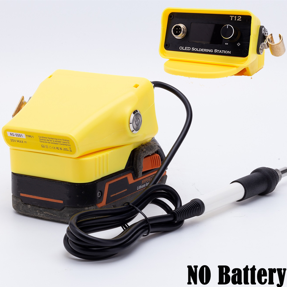 Digital Soldering Station T12 - Ferro de solda digital t12, sem