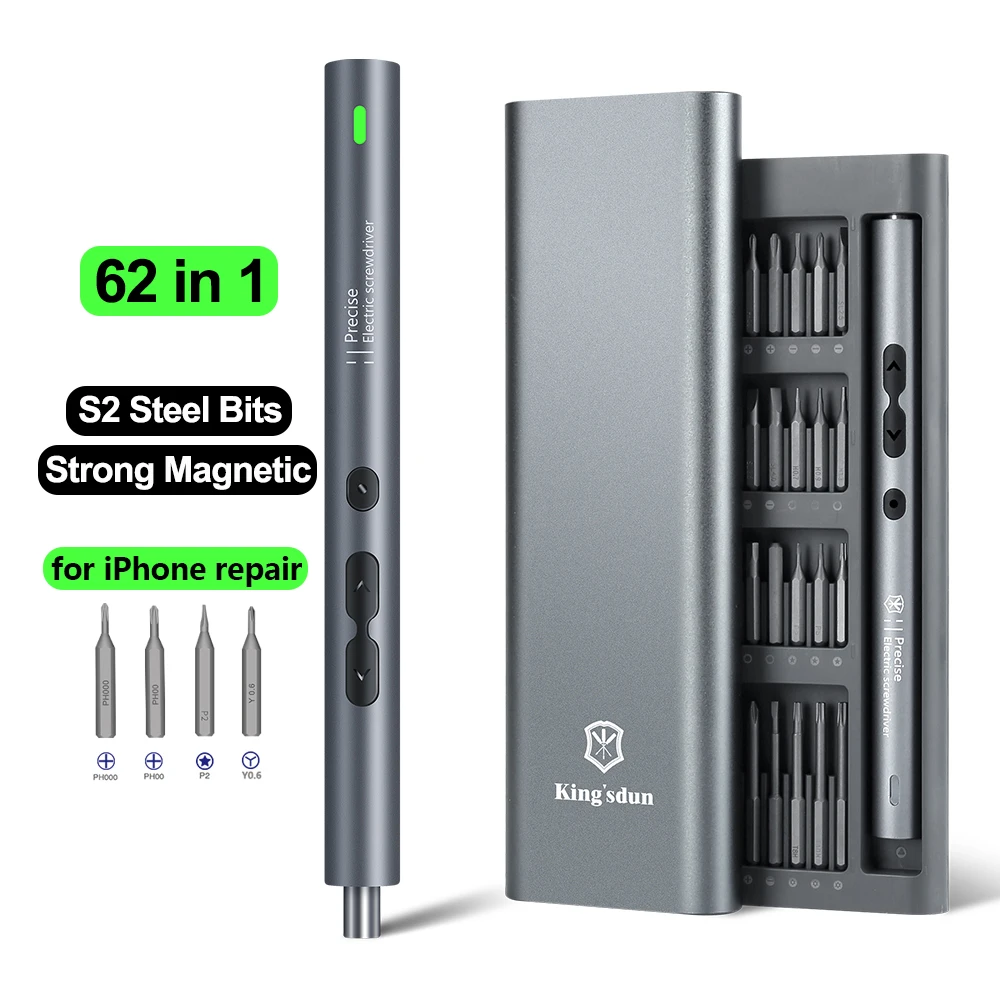 Conjunto de chave de fenda elé - Electric Screwdriver Rechargeable Usb avaliação e preço