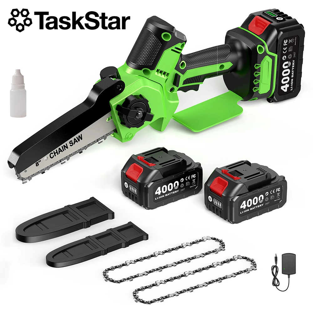 Serra Elétrica Sem Fio TaskSta - Mini Electric Chainsaw 6 Inch avaliação e preço