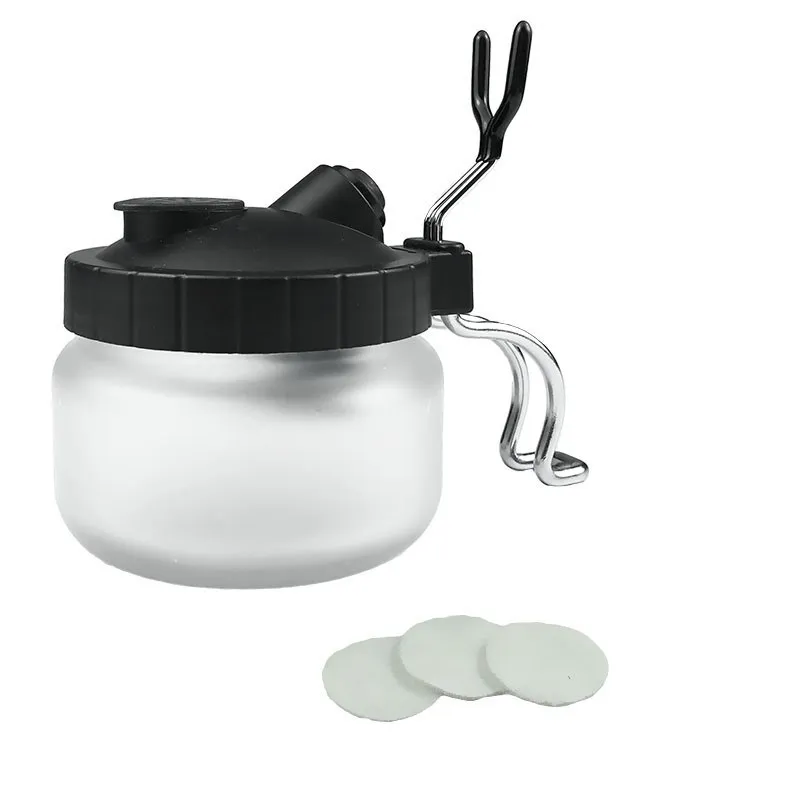 Airbrush pote de limpeza estab - Airbrush Kit With Mini Compressor avaliação e preço