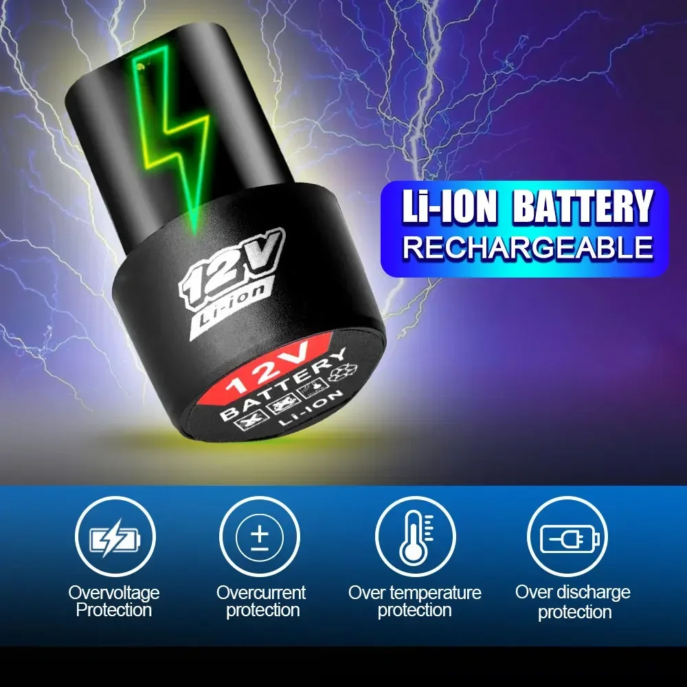 12v 1500mah bateria recarregáv - Electric Screwdriver Rechargeable Usb avaliação e preço