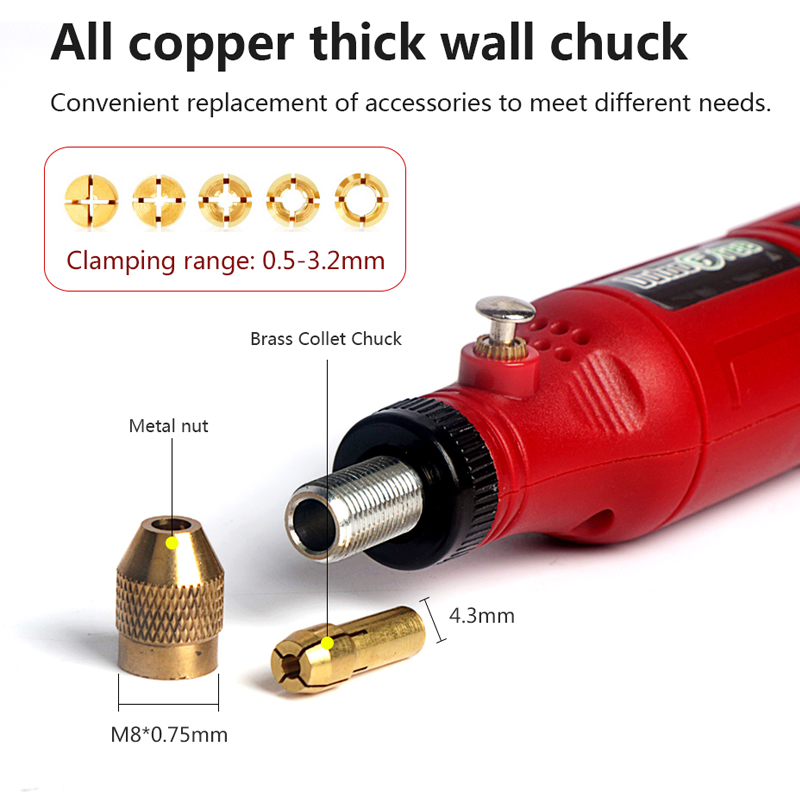 Mini caneta de polimento e gra - Cordless Rotary Tool Kit Accessories avaliação e preço