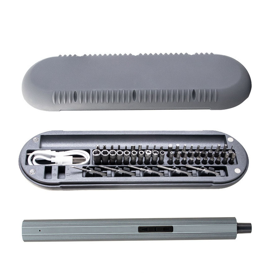 Conjunto de chave de fenda elé - Electric Screwdriver Rechargeable Usb avaliação e preço