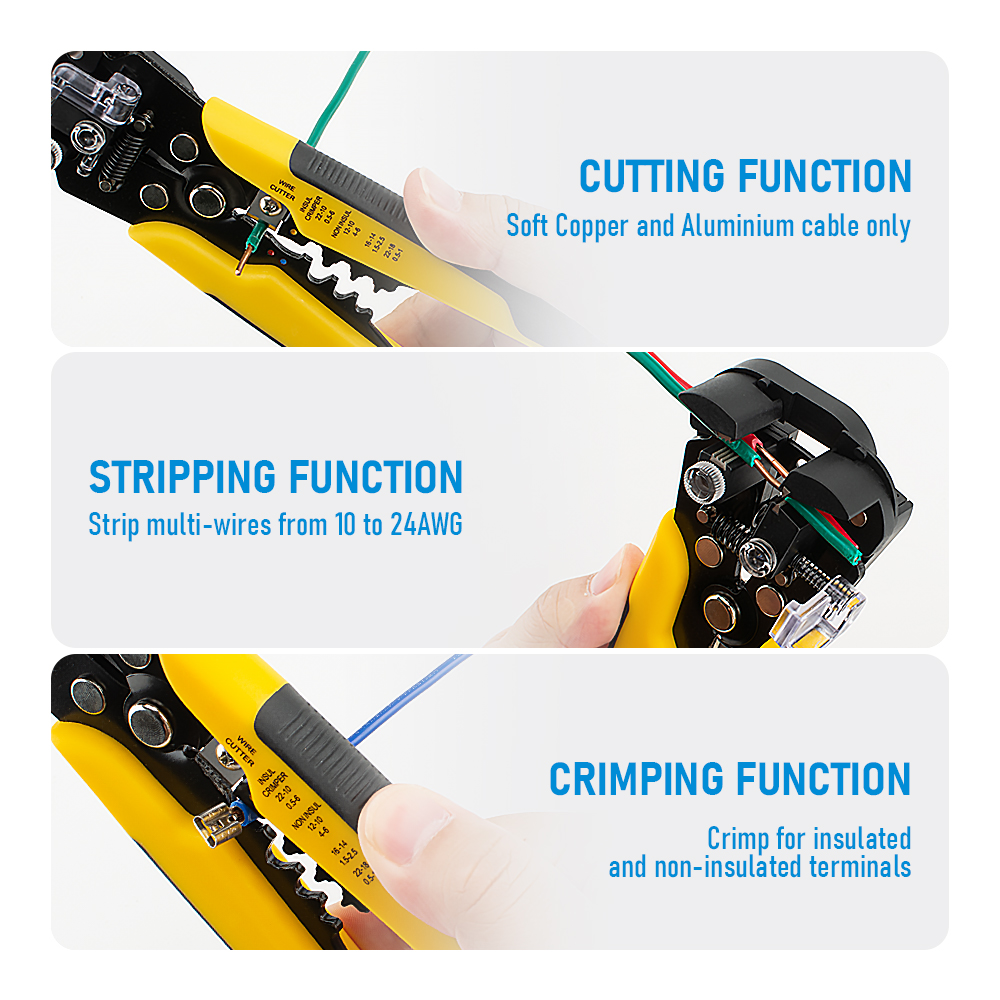 Ferramenta Manual Multifuncion - Automatic Wire Stripper Cutter avaliação e preço